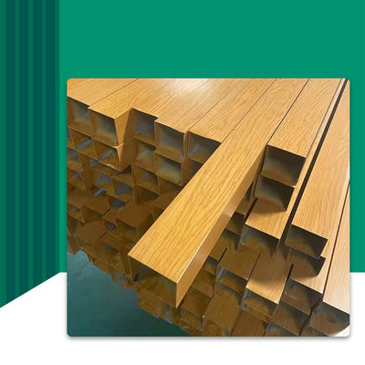 Temperatuur T3 T8 Geëxtrudeerde hoge sterkte 1x1 2x2 aluminium profiel vierkant buis