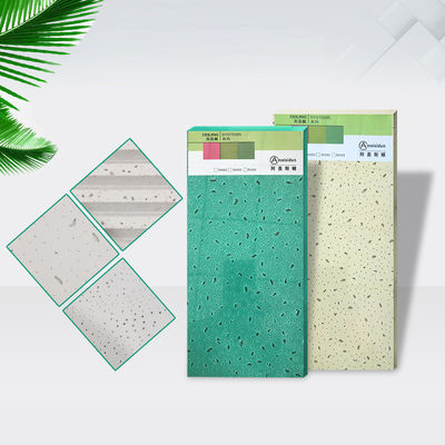 Inrichtingsmaterialen Minerale wol Plafonds Zand Afwerking Plafondtegels En Raster