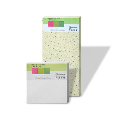 Inrichtingsmaterialen Minerale wol Plafonds Zand Afwerking Plafondtegels En Raster