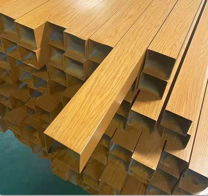 Aluminium rechthoekige buizen voor 2x4 buis Aluminium vierkant pass