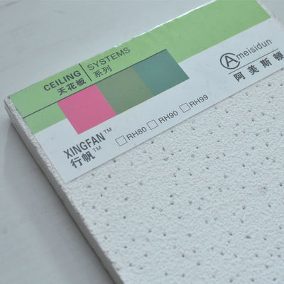 Hotel Acoustic Mineral Fiber 2x4 plafondtegels voor artistieke plafonds