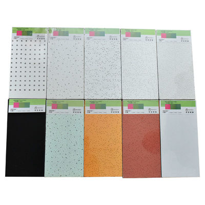 Hotel Acoustic Mineral Fiber 2x4 plafondtegels voor artistieke plafonds