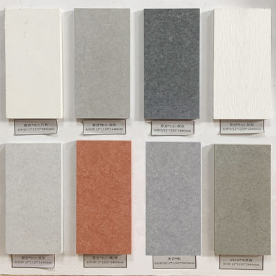 Projectoplossingscapaciteit Grafische vezelcementplaat voor bekleding