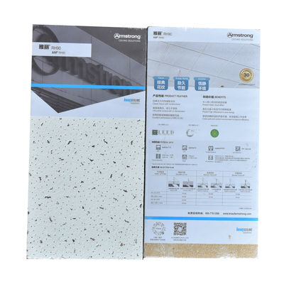 Dikte 15 mm Dichtheid Zwart akoestisch mineraalwol board voor gebouwen