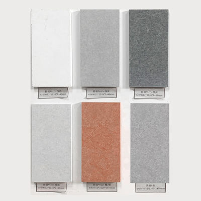 Calciumsilicaat grondstoffen Houtkorrels Melamine-deeltjesbord voor grafisch ontwerp